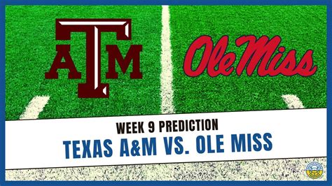 20 Ole Miss Rebels (1-0) and the No. . Texas am vs ole miss prediction sportsbookwire